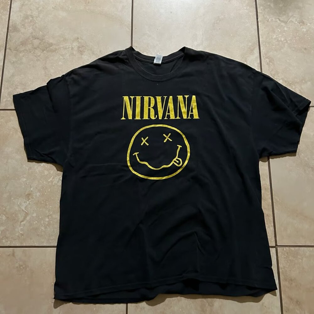 NWT Nirvana Black T shirt Full Size